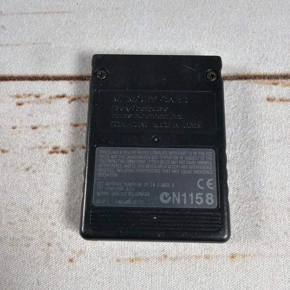 Sony Playstation 2 PS2 Official OEM MagicGate 8mb Memory Card Genuine SCPH-10020
